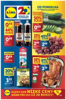 Lidl - aktuálny leták od 16.9.2024 do 22.9.2024