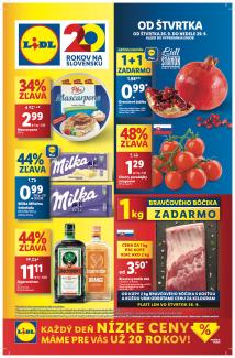 Lidl - aktuálny leták od 26.9.2024 do 29.9.2024