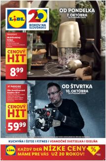 Lidl - aktuálny leták od 7.10.2024 do 13.10.2024