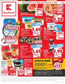 Kaufland - aktuálny leták od 15.8.2024 do 21.8.2024