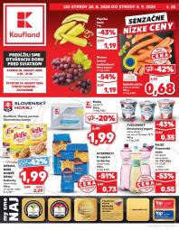 Kaufland - aktuálny leták od 28.8.2024 do 4.9.2024