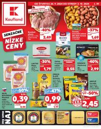 Kaufland - aktuálny leták od 26.9.2024 do 2.10.2024